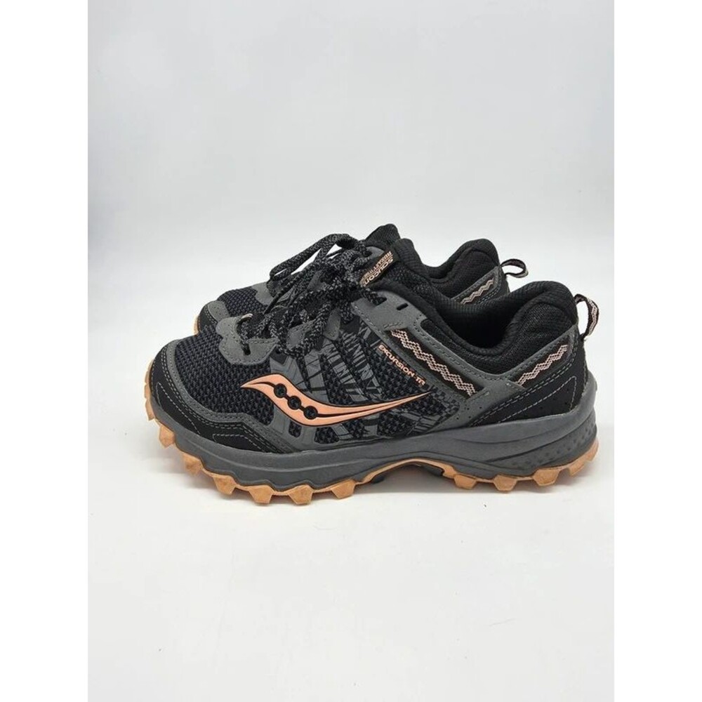 Saucony Grid Excursion TR12 Womens 7.5 W Trail Running Shoes Black S10452-2